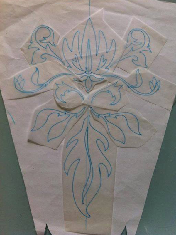 Artwork Pattern for front