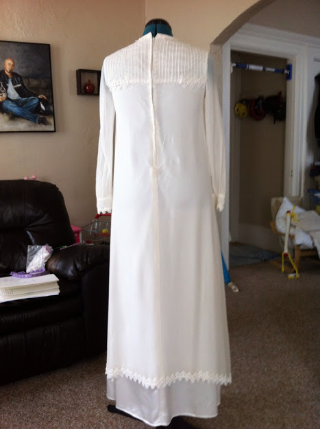 1960's wedding gown