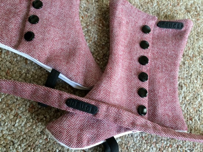 tweed herringbone spat details