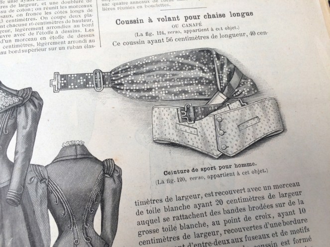 La Mode Illustreé Men's Waist