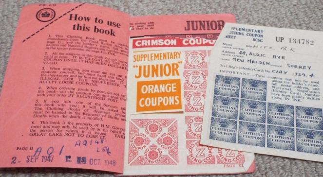 WWII Cloth and Clothing Rations in the United States and Europe ...